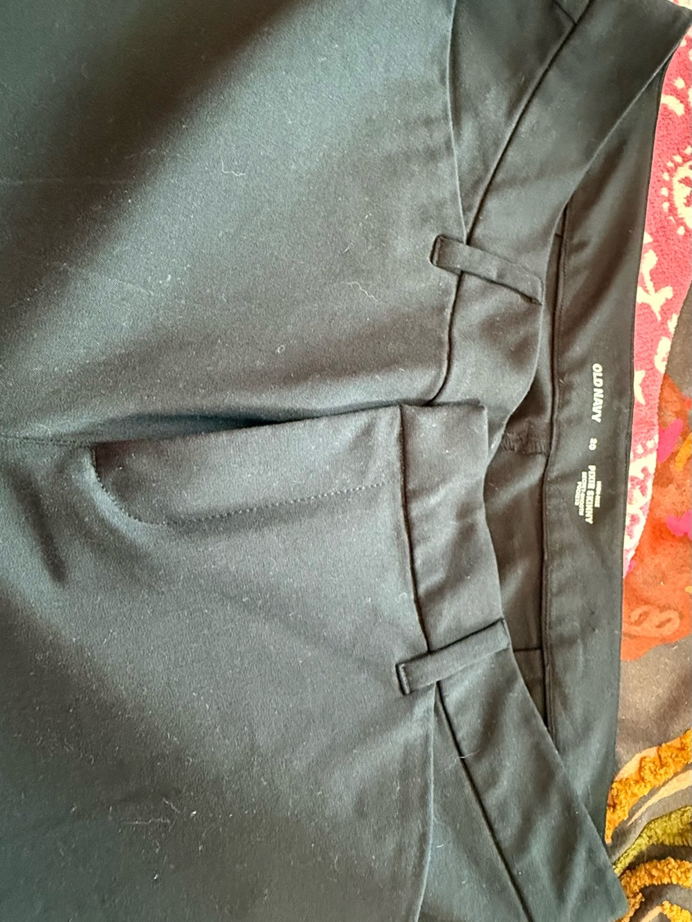 Old Navy Black Women's Dress Pants with Belt Loops